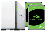 Serwer NAS Synology Diskstation DS223j 4TB (2x2TB) Seagate Barracuda