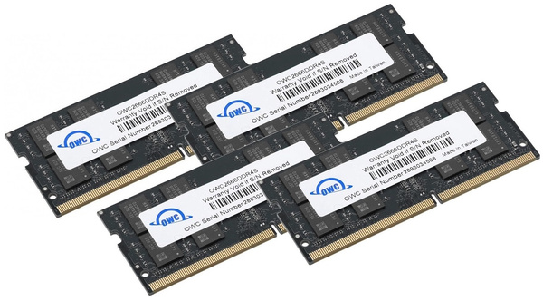 Pamięć RAM SODIMM OWC 32GB (4x8GB) DDR4 2666MHz CL20 (OWC2666DDR4S08G)
