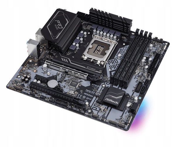 Płyta główna Micro ATX ASRock H670M Pro RS (W)(B)(U) (90-MXBHK0-A0UAYZ)