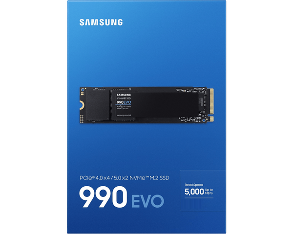 Dysk SSD M.2 NVMe Samsung 990 EVO 5000MB/s (MZ-V9E2T0BW) 2TB