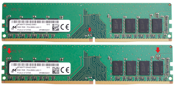 Pamięć RAM Micron 16GB DDR4 2666MHz CL19 (U)