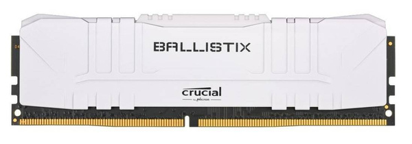 Pamięć RAM Crucial BALLISTIX White 8GB 3000MHz DDR4 BL8G30C15U4W USZKODZONY