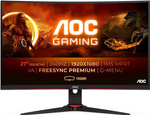 Monitor AOC C27G2ZE/BK zakrzywiony 240Hz 0,5ms 27cali
