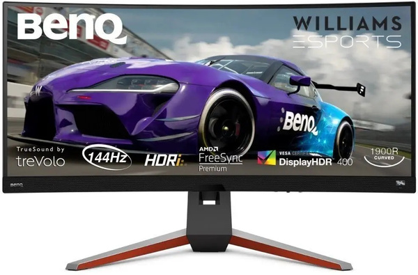 Monitor LED BenQ EX3415R 34 " 3440 x 1440 px IPS / PLS (9H.LK2LJ.TBE)