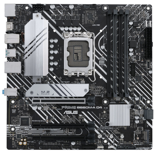 Płyta główna mATX Asus Prime B660M-A D4 (Socket 1700) (U)