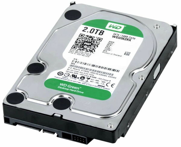 Dysk HDD 3.5" Western Digital Green WD20EZRX 2TB USZKODZONY