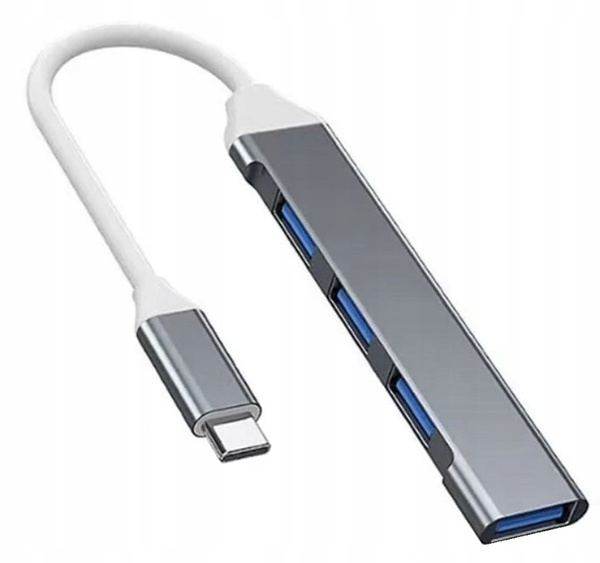 Rozdzielacz HUB AYCLIF USB-C na USB 3.1 4-porty