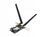 Karta sieciowa ASUS PCE-BE6500 6500Mb/s PCI-e Wi-Fi 7 Bluetooth 5.4 TriBand (PCE-BE6500)