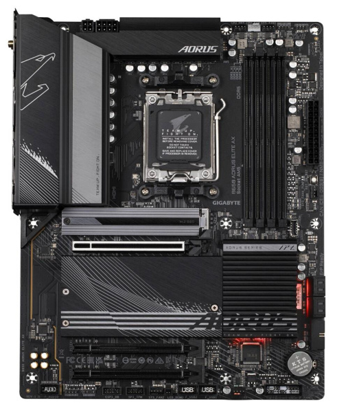 Płyta główna ATX Gigabyte B650 Aorus Elite AX (Socket AM5) (W) (B) (U)