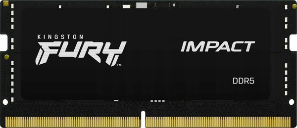 Pamięć RAM Kingston Fury Impact 16GB DDR5 4800MHz CL38 (KF548S38IB-16)