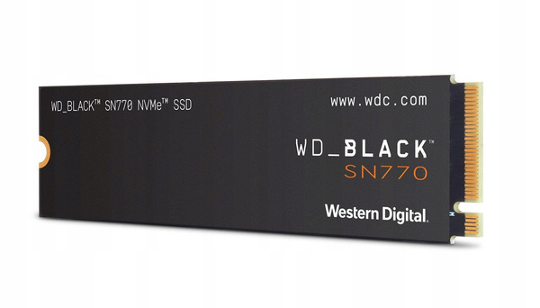 Dysk SSD WD_BLACK SN770 1 TB M.2 2280 PCIE x4 Gen4 NVMe (B) (WDS100T3X0E)