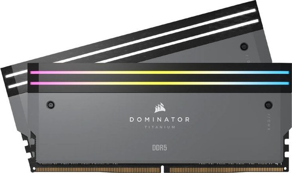 Pamięć RAM Corsair Dominator Titanium RGB DDR5 32GB 6000MHz CL30 (W) (CMP32GX5M2B6000Z30)