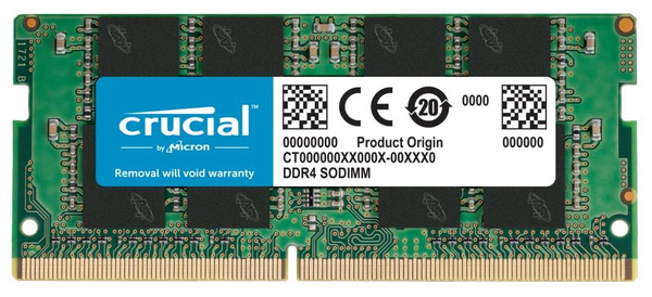 PAMIĘĆ RAM CRUCIAL SODIMM 16GB 3200MHz 2Rx8