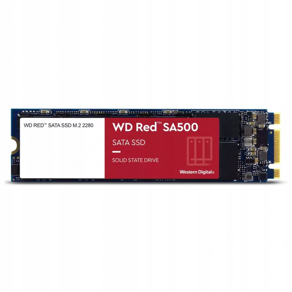 Dysk SSD WD Red SA500 500GB M.2 2280 SATA III (WDS500G1R0B) (WDS500G1R0B)