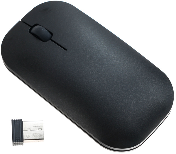 Myszka bezprzewodowa 2.4GHz USB Optyczna Silent Click