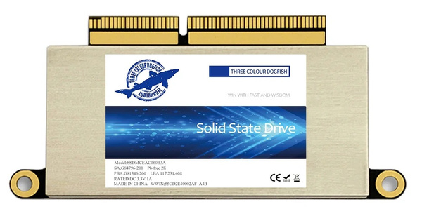 Dysk SSD M.2 NVMe Three Colour Dogfish Tech. SSDMCEAC060B3A 256GB