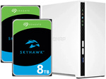 Serwer NAS Qnap TS-233 16TB (2x8TB) Seagate SkyHawk AI