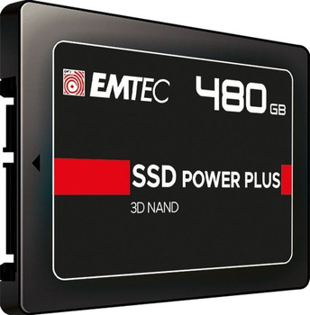Dysk SSD Emtec X150 Power Plus 480GB 2,5" SATA III (W) (X150 Power Plus)