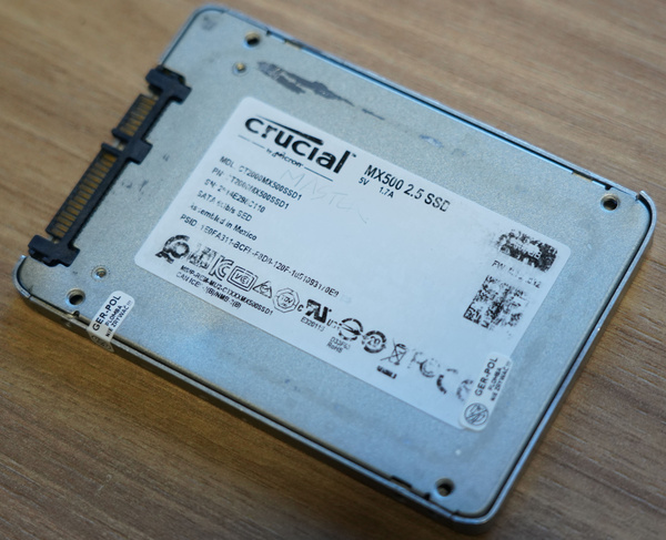 Dysk SSD Crucial MX500 2TB (CT2000MX500SSD1) (U) Defekt