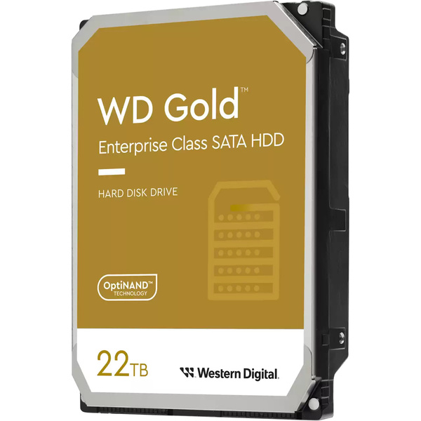 Dysk WD Gold WD221KRYZ 22TB 3,5" 7200 512MB SATA III (WD221KRYZ)