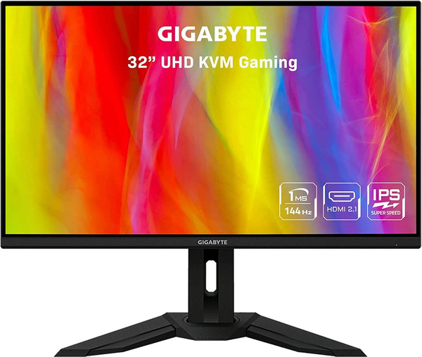 Monitor Gigabyte M32U HDR KVM HDMI 2.1 UHD 4K 144Hz