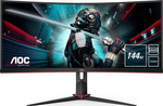 Zakrzywiony monitor AOC CU34G2X/BK 144Hz 3440x1440 (UWQHD)