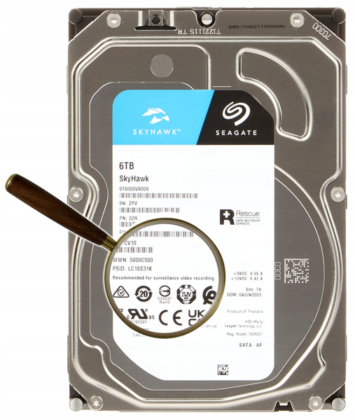 Dysk twardy Seagate S0240023 HDD-ST6000VX009 6TB SATA III 3,5" (ST6000VXZ09) USZKODZONY