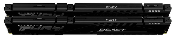 Pamięć RAM Kingston Fury Beast 16GB (2x8GB) DDR5 5600MHz CL40 (KF556C40BBK2-16)