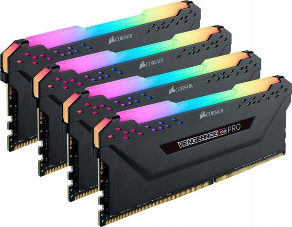 Pamięć RAM Corsair Vengeance RGB PRO DDR4 32GB 3200MHz CL16 (CMW32GX4M4C3200C16)