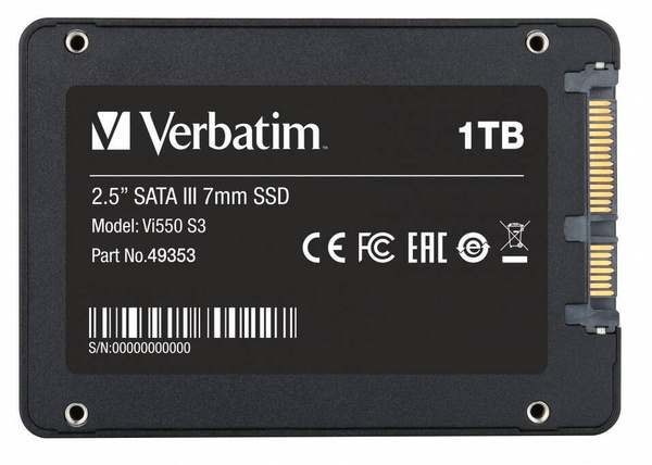 Dysk SSD Verbatim Vi550 S3 1TB (#49353)