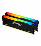 Pamięć Kingston Fury Beast RGB DDR4 16GB 3600MHz CL17 (KF436C17BB2AK2/16)