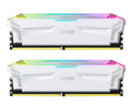 Pamięć RAM Lexar Ares White RGB 32GB DDR4 4000MHz CL18 LD4EU016G-R4000GDWA