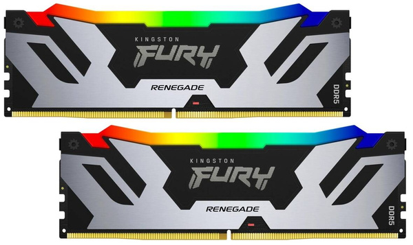 Pamięć RAM Kingston Renegade RGB 32GB (2x16GB) DDR5 6400MHz CL32 (KF564C32RSAK2-32)