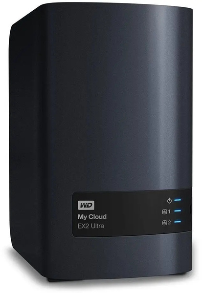 Western Digital my cloud EX2 ultra nas 8 TB Marvell Armada 385 1.3 Ghz 1 GB (WDBVBZ0080JCH-EESN) USZKODZONY