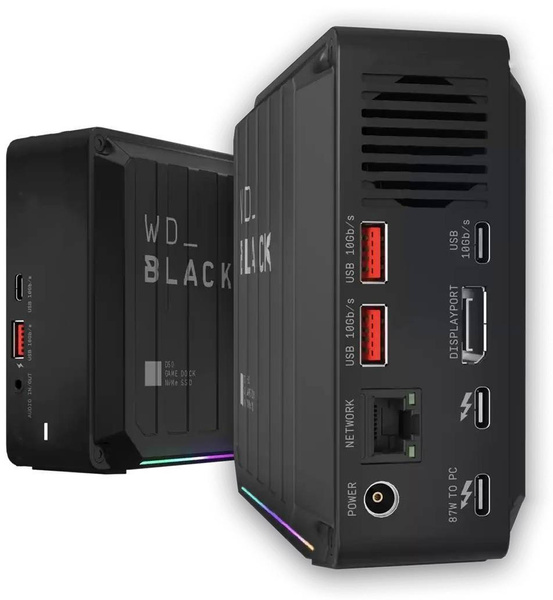 WD_BLACK D50 GAME DOCK NVME SSD 2TB