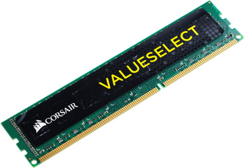 Pamięć RAM Corsair ValueSelect CMV8GX3M1A1600C11 8GB DDR3 1600MHz CL11