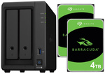 Serwer NAS Synology DiskStation DS723+ 8TB (2x4TB) Seagate Barracuda