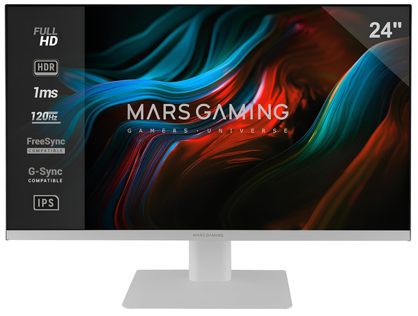 Monitor Mars Gaming MV-24W (W)