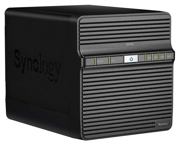 Serwer NAS Synology Diskstation DS420j + 16TB (4x4TB) Seagate Barracuda HDD