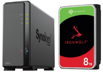 Serwer NAS Synology Diskstation DS124 + 8TB Seagate IronWolf HDD