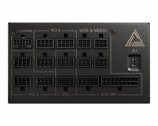 MSI MEG Ai1300P PCIe5.0 1300W 80 Plus Platinum (MEG Ai1300P PCIE5)