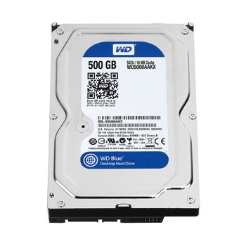 Dysk twardy Western Digital WD Blue WD5000AAKX 500GB SATA 3,5" (U) (WD5000AAKX)