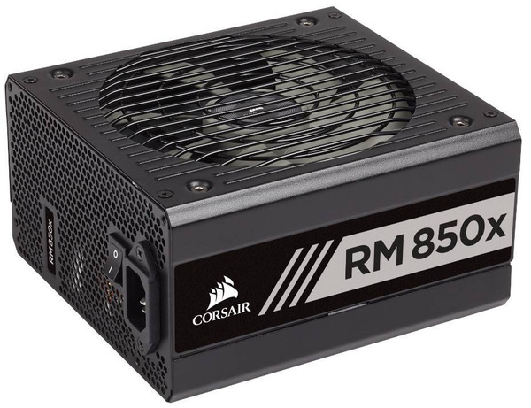 Modularny zasilacz ATX Corsair RM850X / 850W / 80 Plus GOLD (CP-9020180) (U)