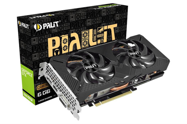 Karta graficzna Palit GeForce GTX 1660 SUPER GamingPRO 6 GB (NE6166S018J9-1160A) USZKODZONA