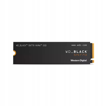 Dysk SSD WD Black SN770 2TB M.2 2280 PCIE x4 Gen4 NVMe (WDS200T3X0E) (U)
