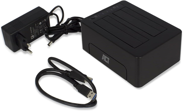 Stacja dokująca Dual ACT AC1504 2.5", 3.5" SSD / HDD
