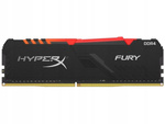 Pamięć HyperX Fury RGB DDR4 8GB 3200MHz CL16 (HX432C16FB3A/8)