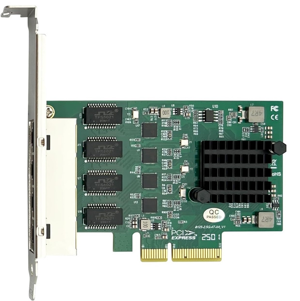  Karta sieciowa NIC 100M/1000M/2.5G 4-Port RJ-45 Realtek RTL8125BG
