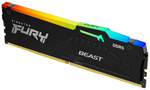 PAMIĘĆ RAM KINGSTON FURY BEAST RGB 16GB (1x16GB) DDR5 6000MHz CL36