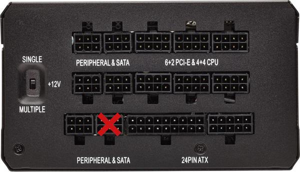 Zasilacz ATX Corsair HX1200 Modularny 1200W (CP-9020140-EU) (W)